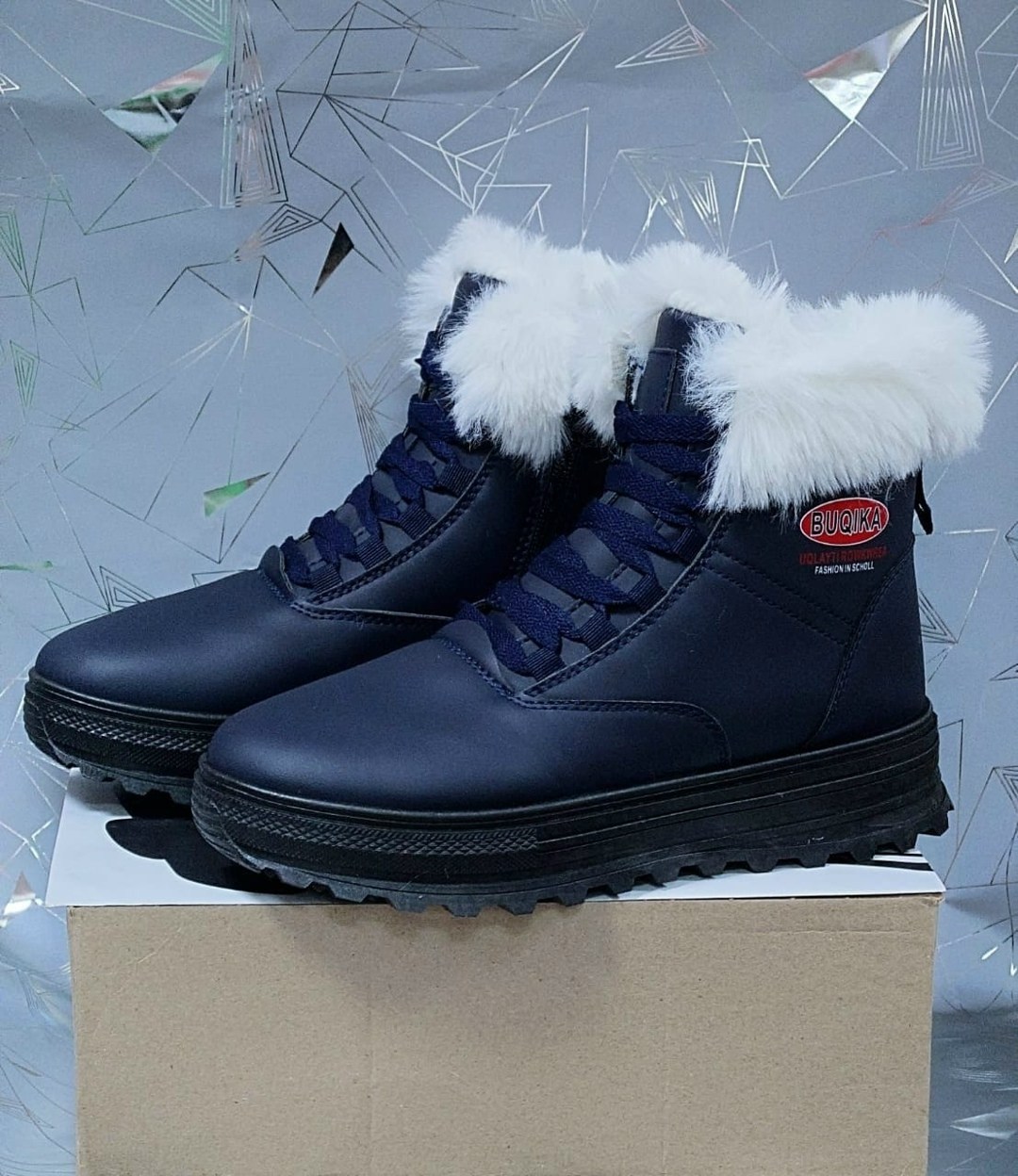 ,ботинки женские зимние,сапоги alexis на термо мехе для девочек на шнуровке 946.21k.240 vicco серый,зимняя , женская зимняя