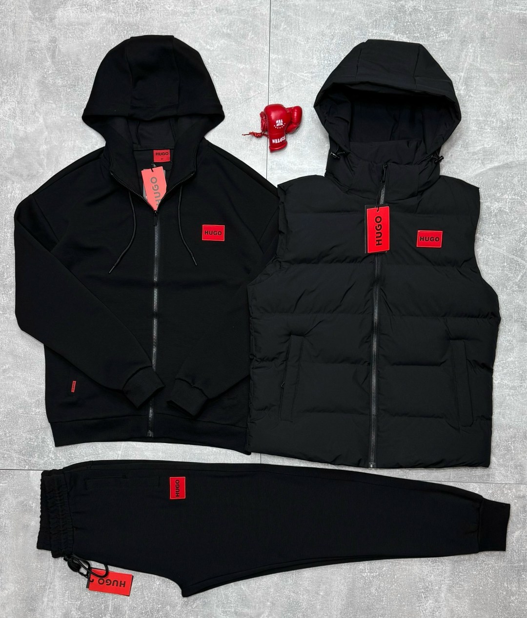 мужской спортивный костюм тройка hugo boss,жилетка мужская,мужской спортивный костюм,мужские жилеты