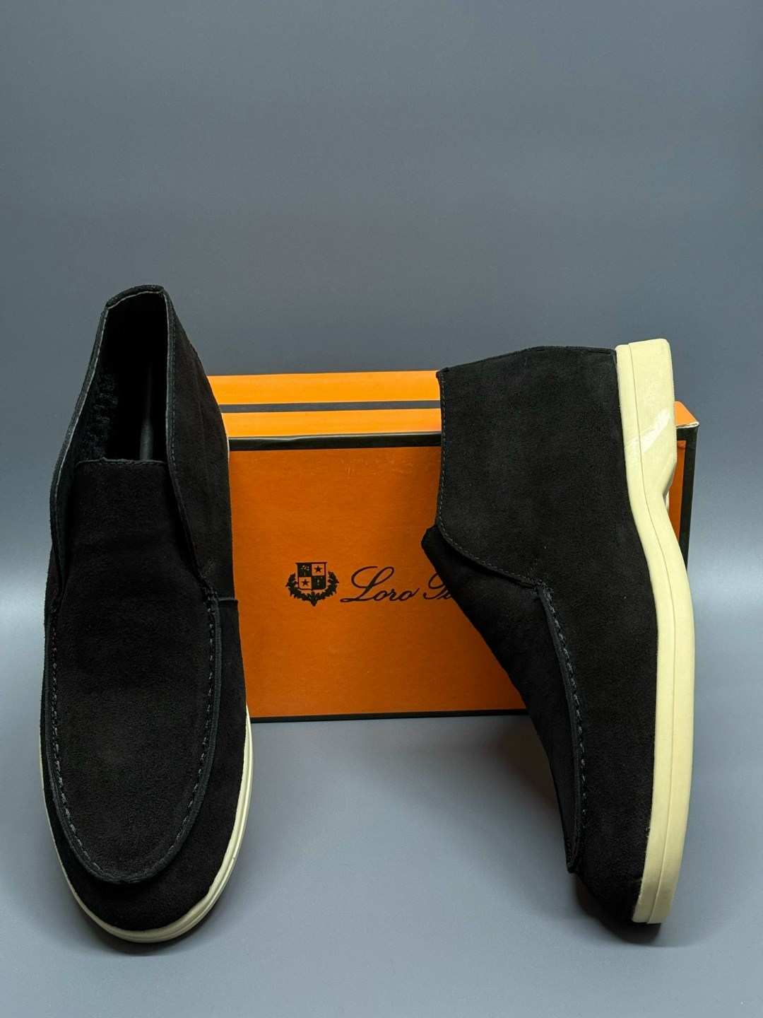 лоферы мужские замшевые лоро пиано a100005 black premium,лоферы мужские loro piana,лоферы loro piana,,лоферы мужские замшевые лоро пиано 99931 chocolate