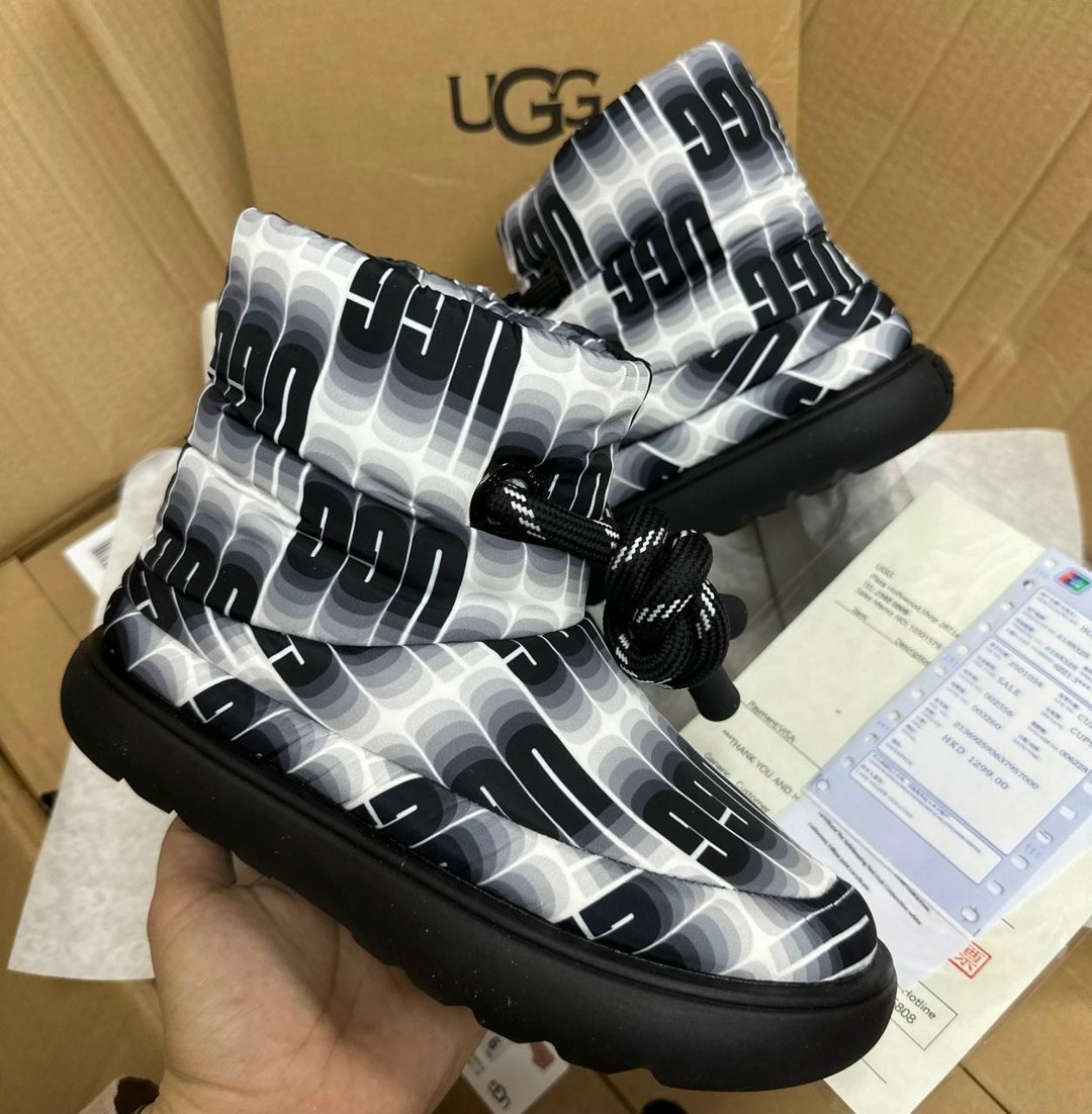 ,брендовая ,дутики угги 2025,ботинки ugg classic,угги дутики