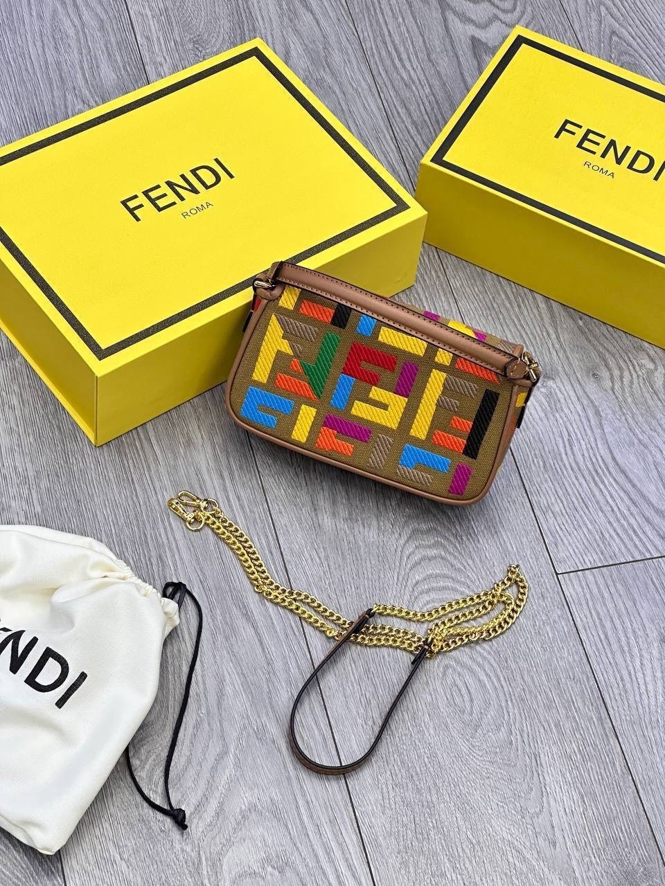 cумка fendi,сумка женская fendi,fendi сумка на плечо,сумка fendi baguette,сумка