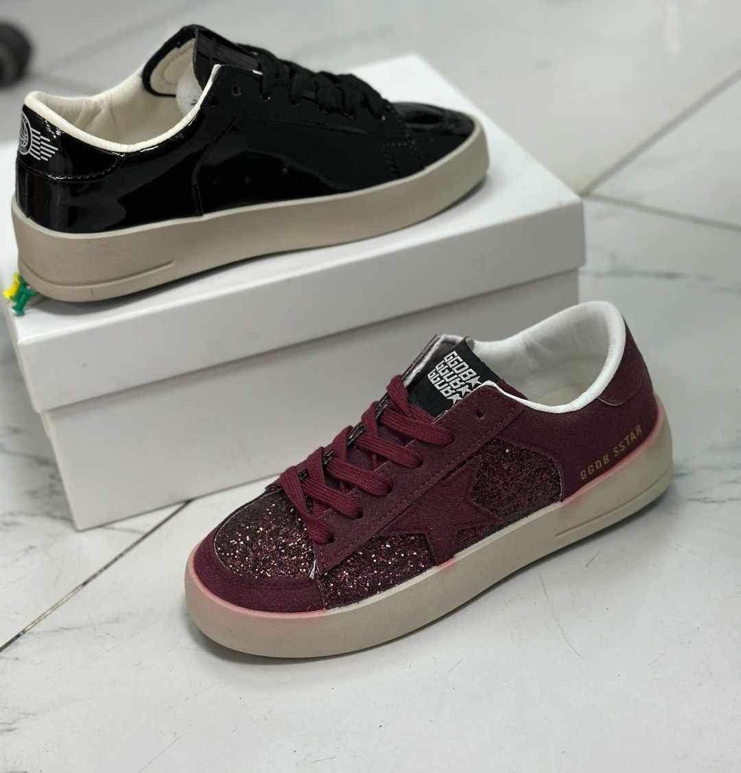 ,лаковые кроссовки golden goose,голден гус кроссовки,кеды golden goose,кроссовки golden goose с пайетками на платформе