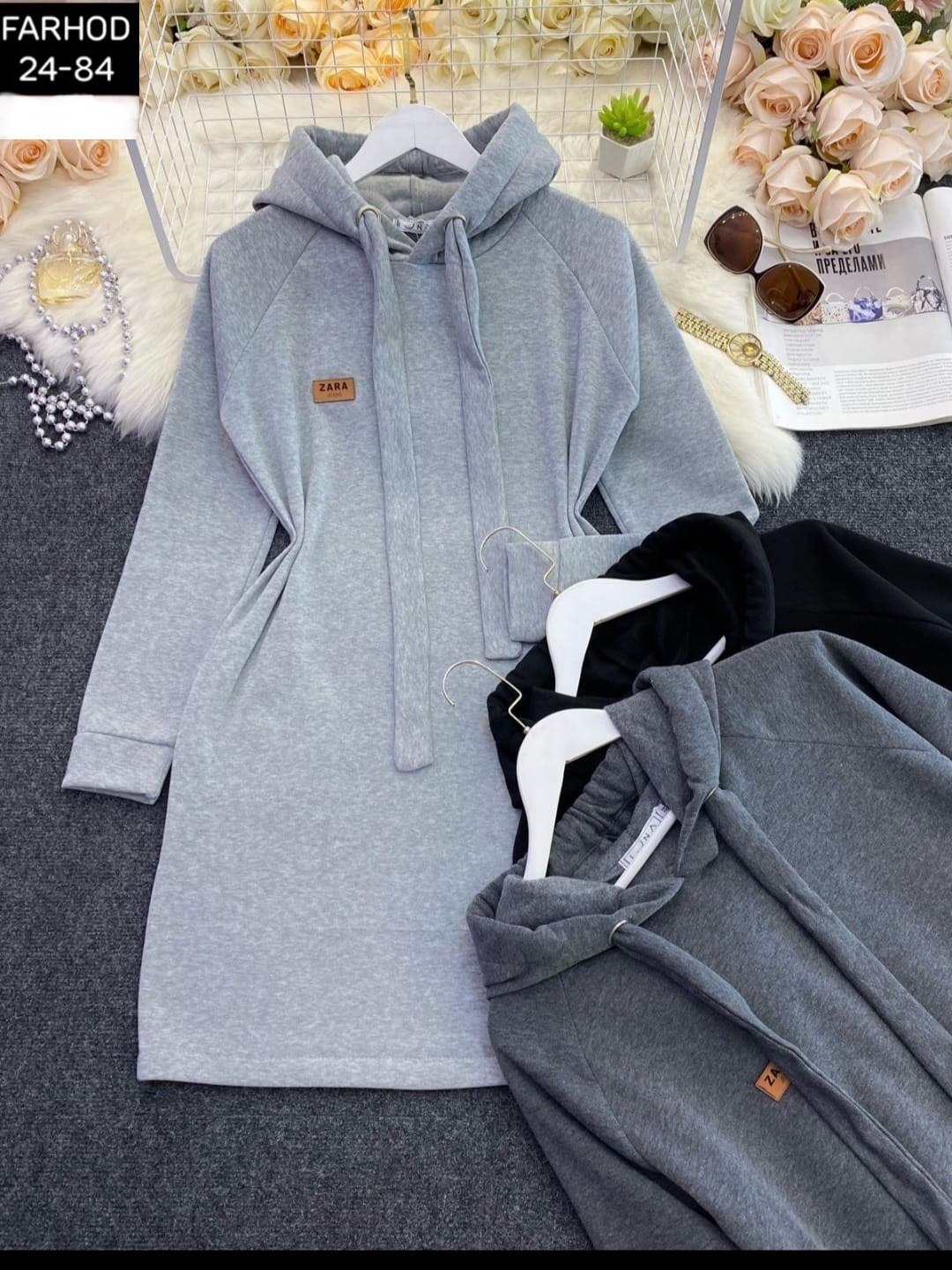 платье худи с капюшоном,платье на флисе,платье толстовка женское,спортивные платья с капюшоном,теплое платье с капюшоном