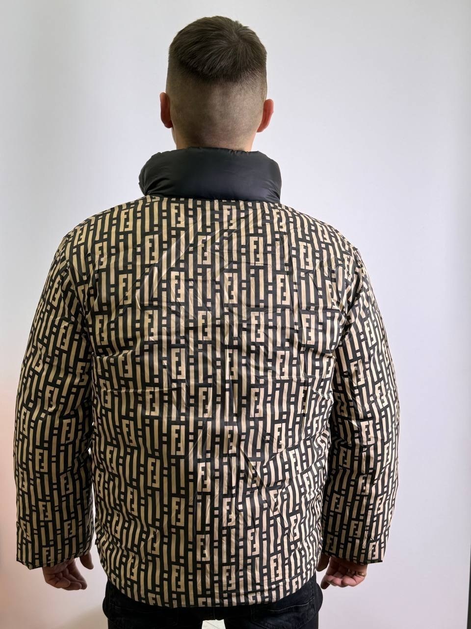 куртка fendi,куртка фенди,куртка фенди мужская,куртка стеганая,повседневная куртка