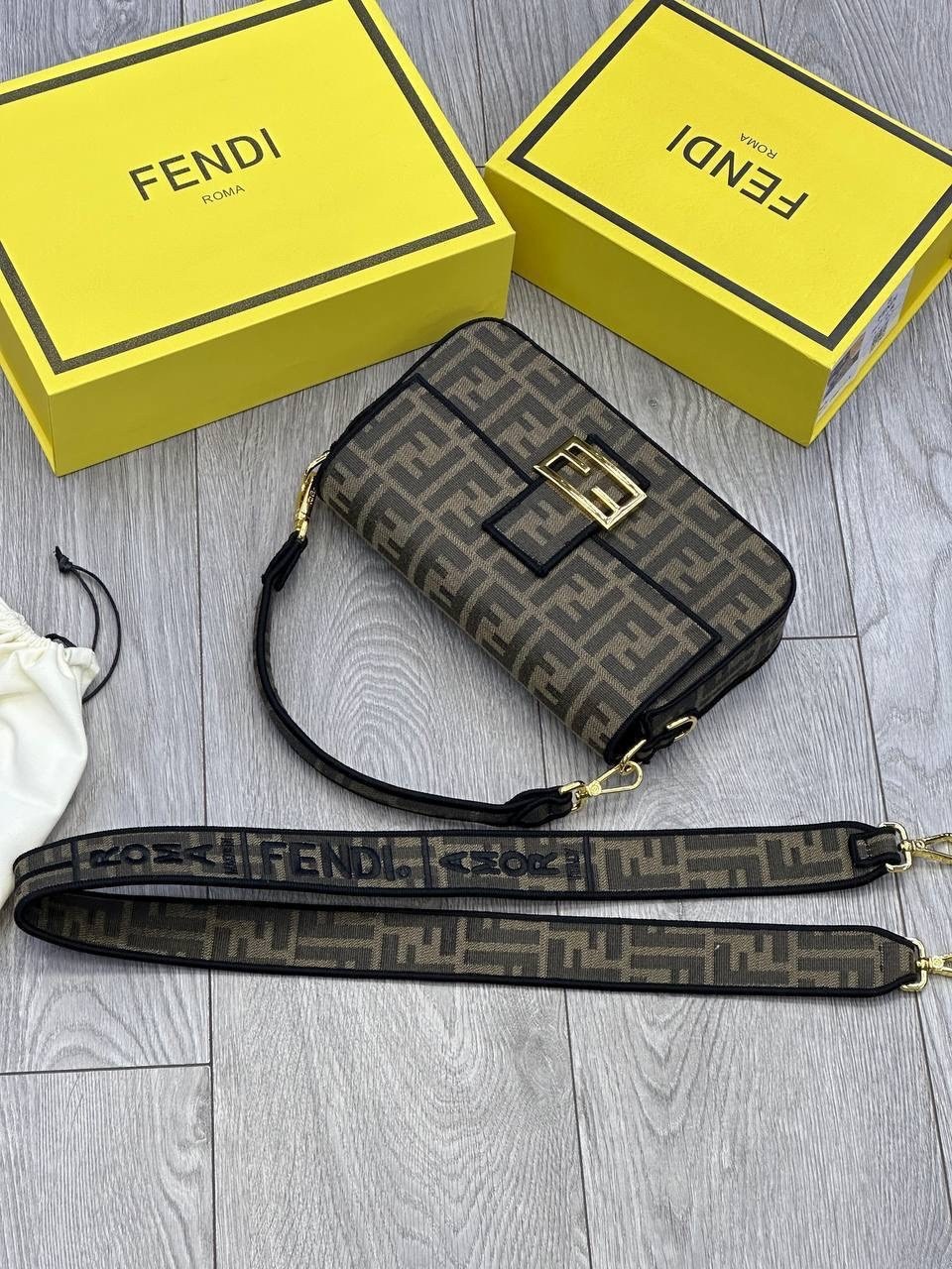 сумка fendi,женская сумка fendi,сумки фенди,fendi сумка на плечо,сумка fendi baguette