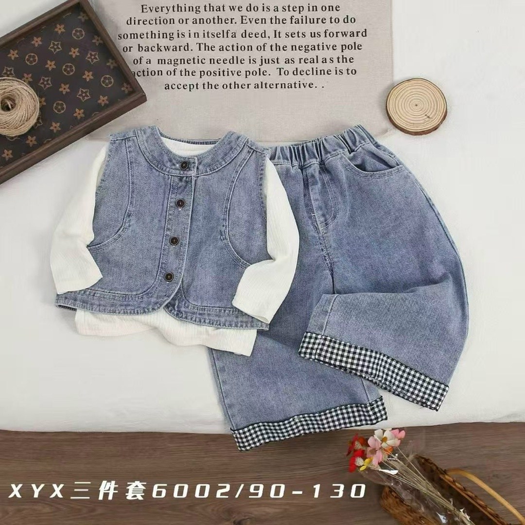 джинсовые костюмы,комплекты одежды для девочек,джинсовый костюм для девочки,костюм детский джинсовый,жилет джинсовый