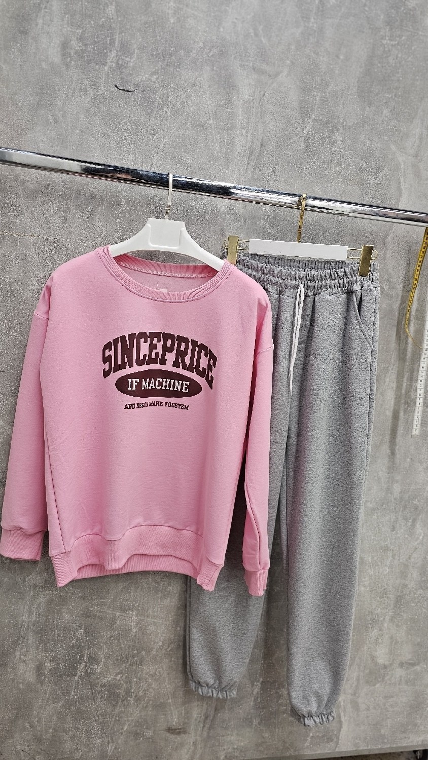 спортивный костюм двухнитка,костюм спортивный женский,женская спортивная одежда,костюм двойка свитшот джоггеры,спортивный костюм