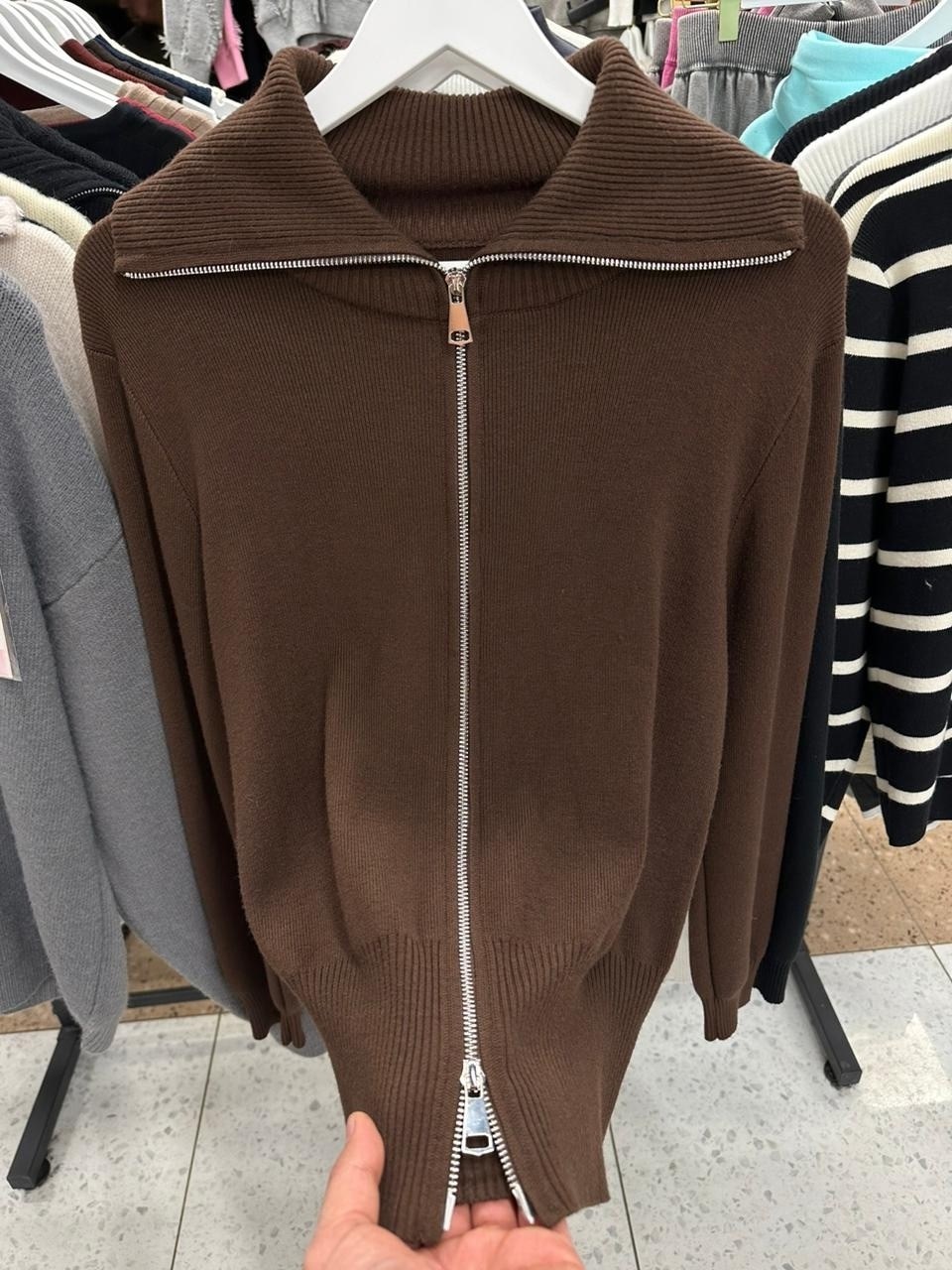 кардиган кофта,женский вязаный кардиган с молнией,кардиган на молнии,женский кашемировый кардиган с высоким воротником,кардиган на молнии вязаный
