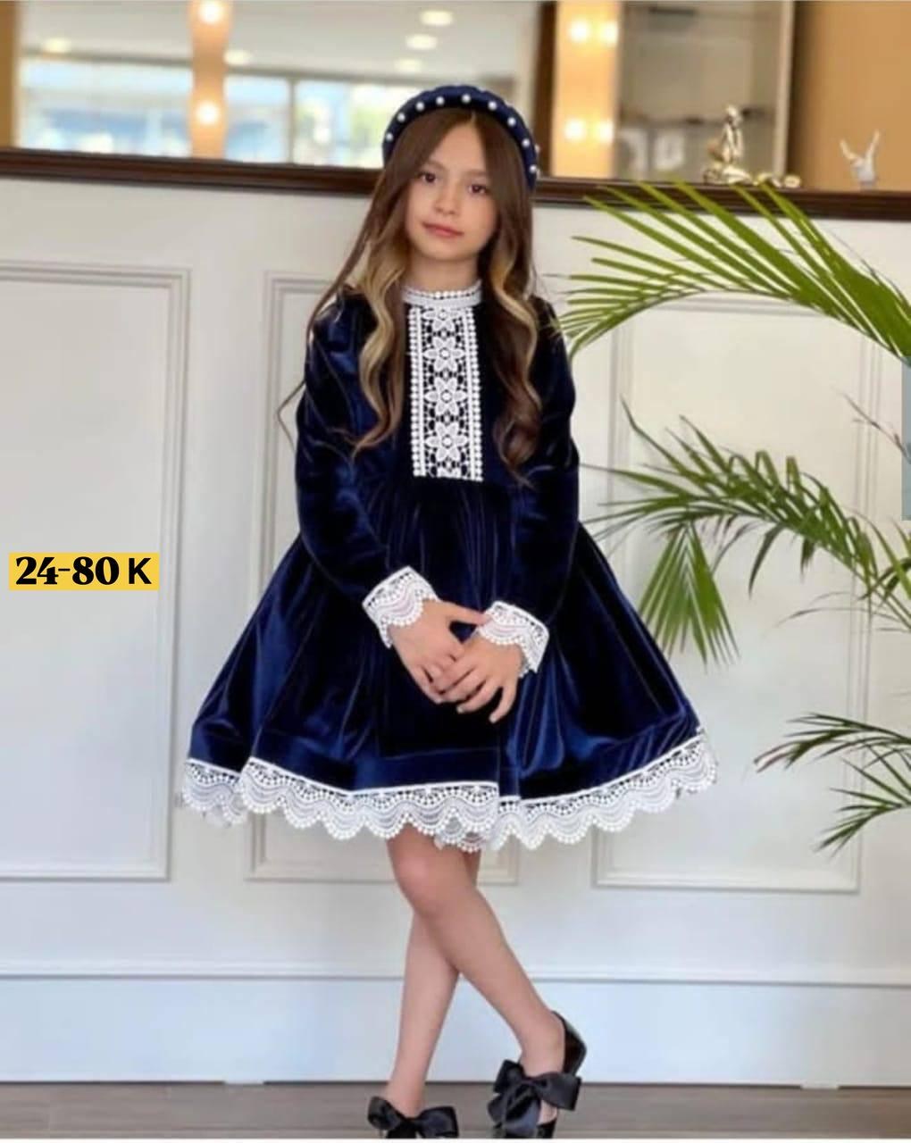 платье для девочки,бархатное платье для девочки,школьное платье для девочек,платье для девочки из бархата,платье темно-синее для девочки