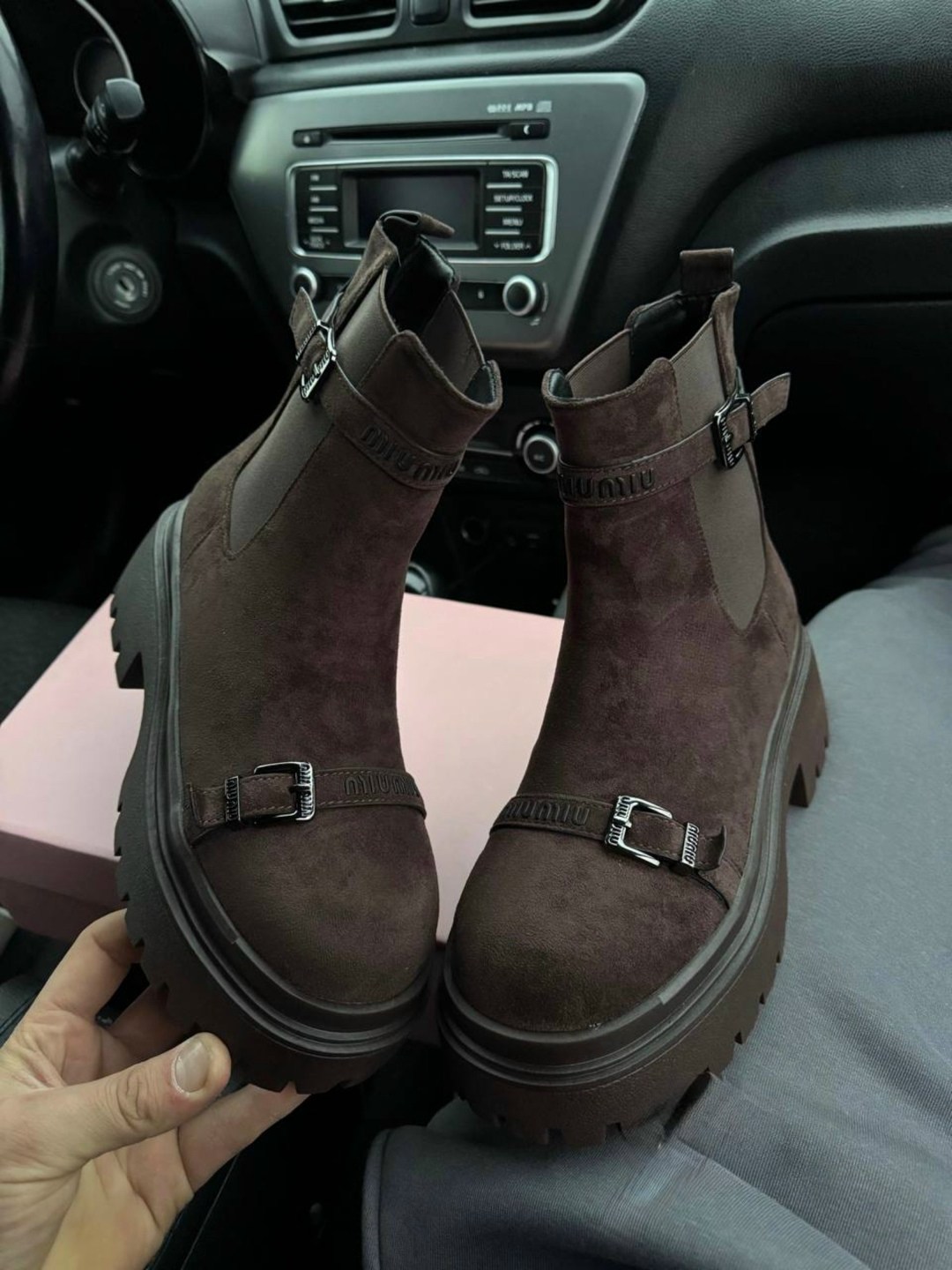 ,женские ботинки,женская ,ботинки miu miu,женские зимние ботинки