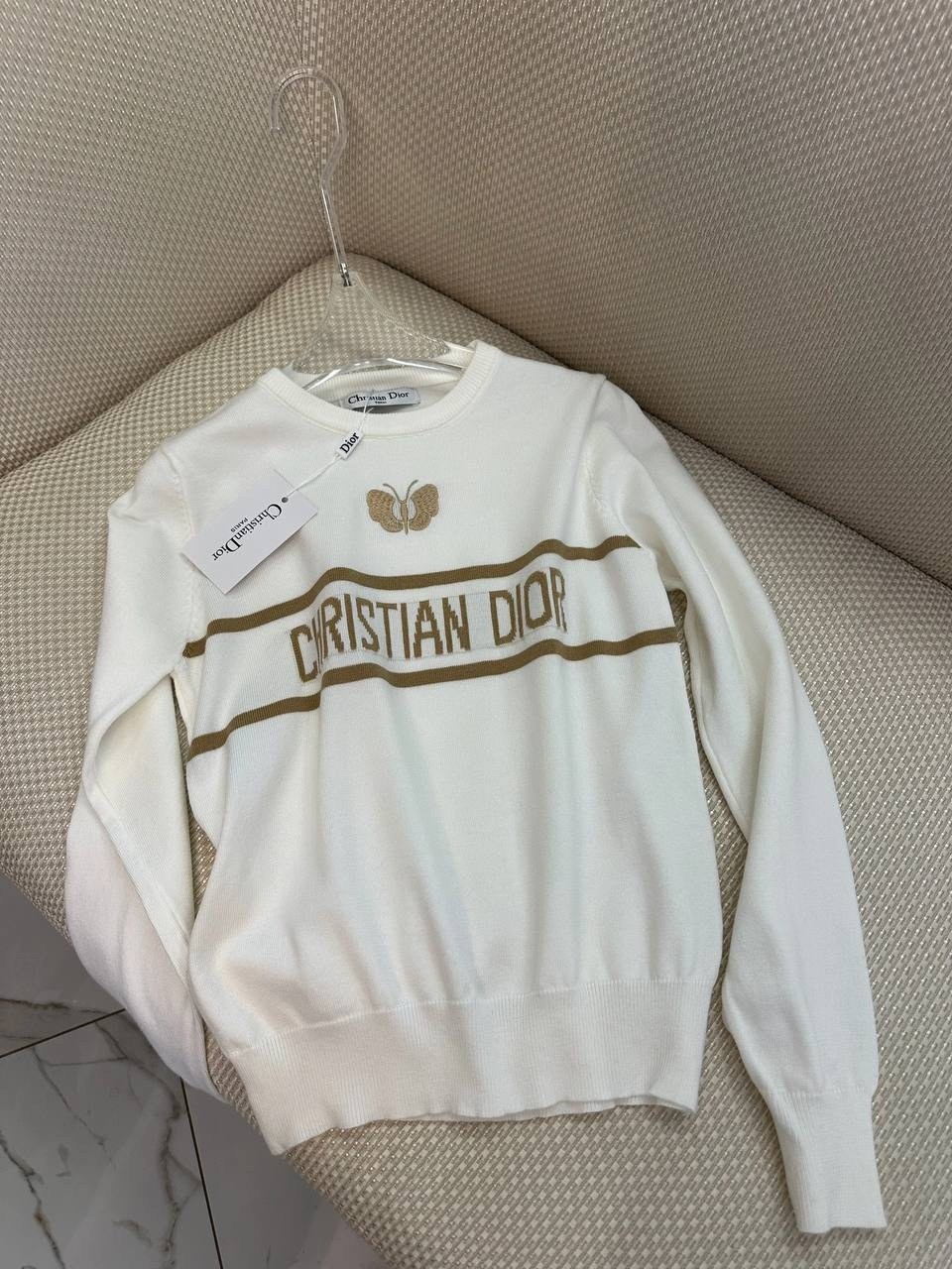 кофта диор,женский свитер,кофта кристиан диор,женская кофта,кофта диор монограмма