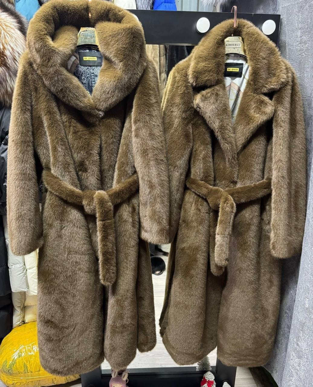 шуба искусственная длинная экомех под норку,шуба искусственная длинная экошуба ellina,шуба,белая шуба,шуба из искусственного меха