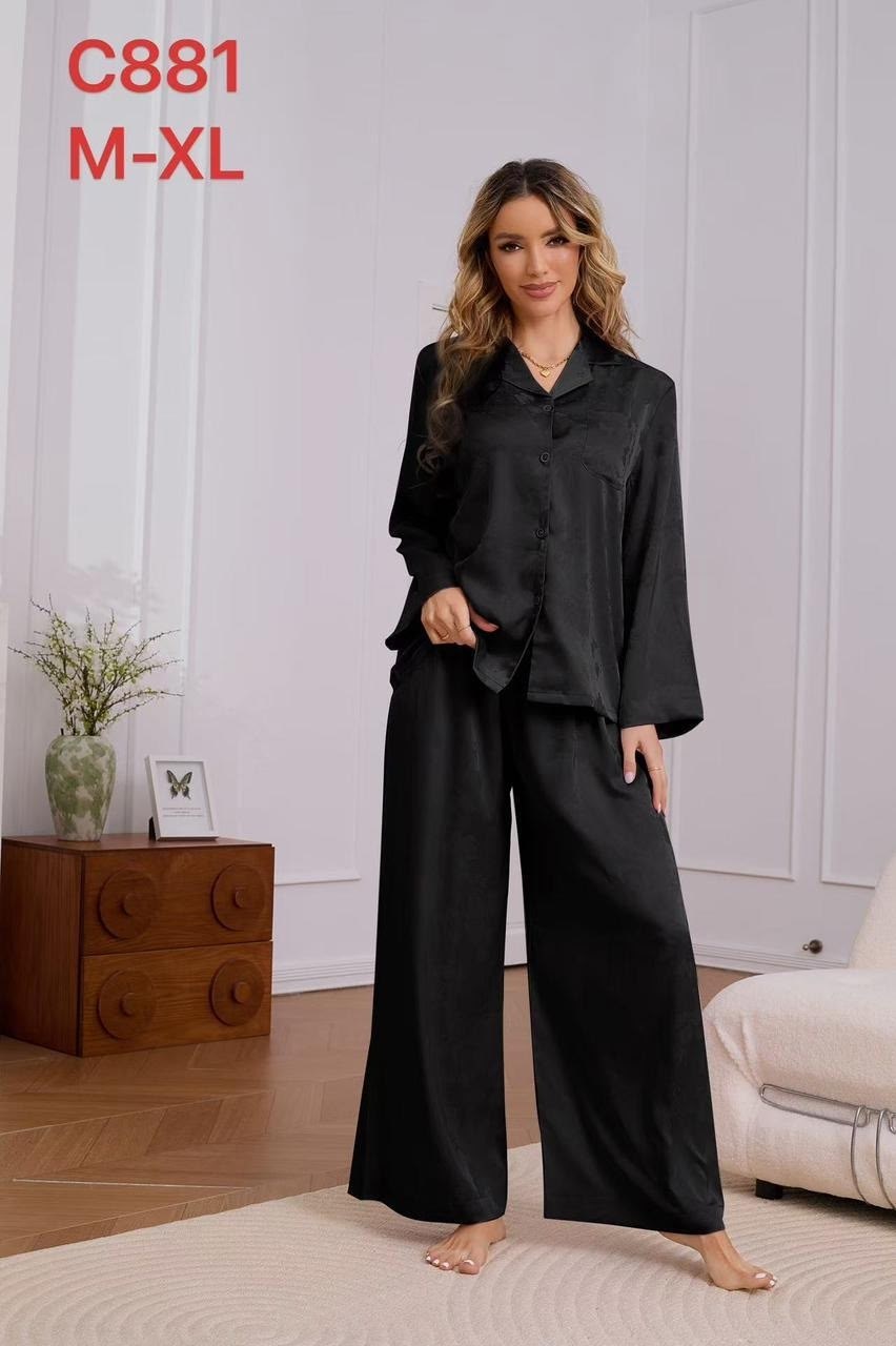 пижама со штанами и рубашкой шелковая buybeauty,пижама женская из вискозы,пижамы женски,пижама для дома,пижама  для дома