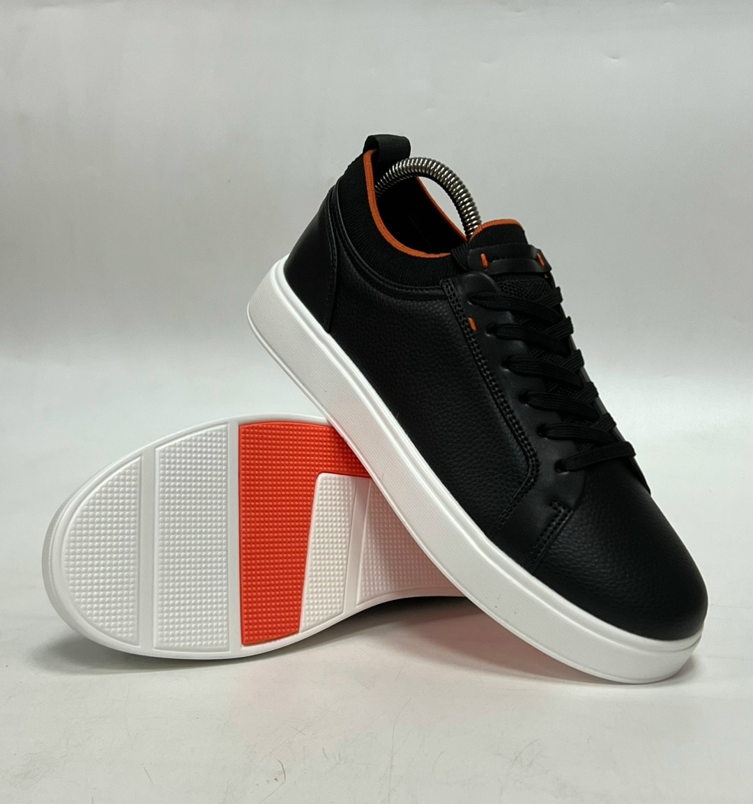 ,мужские кеды с белой подошвой черные кожаные quatro control,кеды мужские,кеды мужские кожаные,кожаные кеды