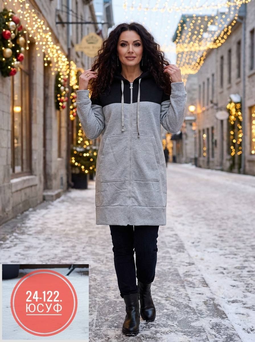 спортивное платье,толстовка женская,кардиган женский,туника женская,длинная толстовка с капюшоном
