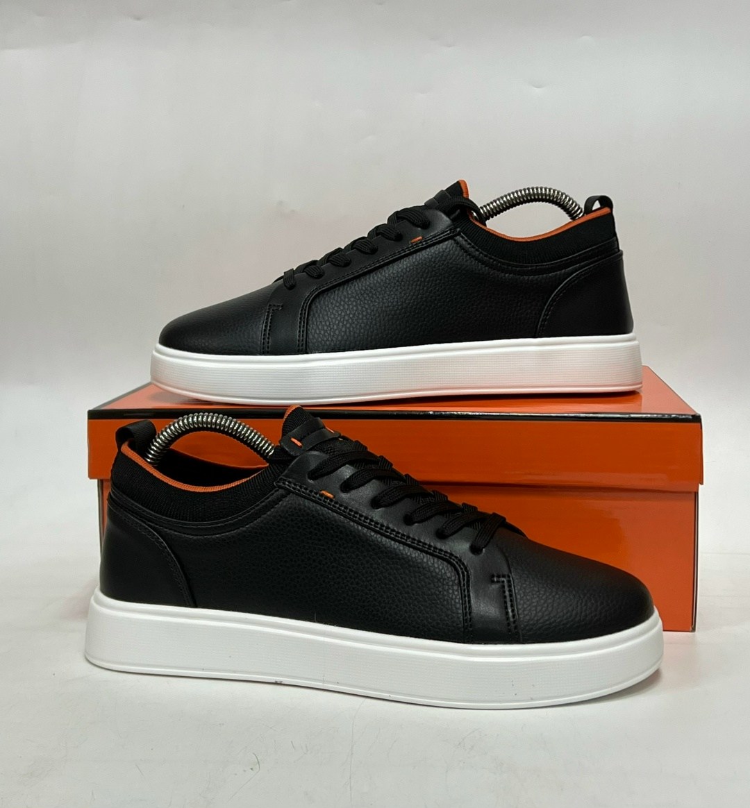 ,мужские кеды с белой подошвой черные кожаные quatro control,кеды мужские,кеды мужские кожаные,кожаные кеды