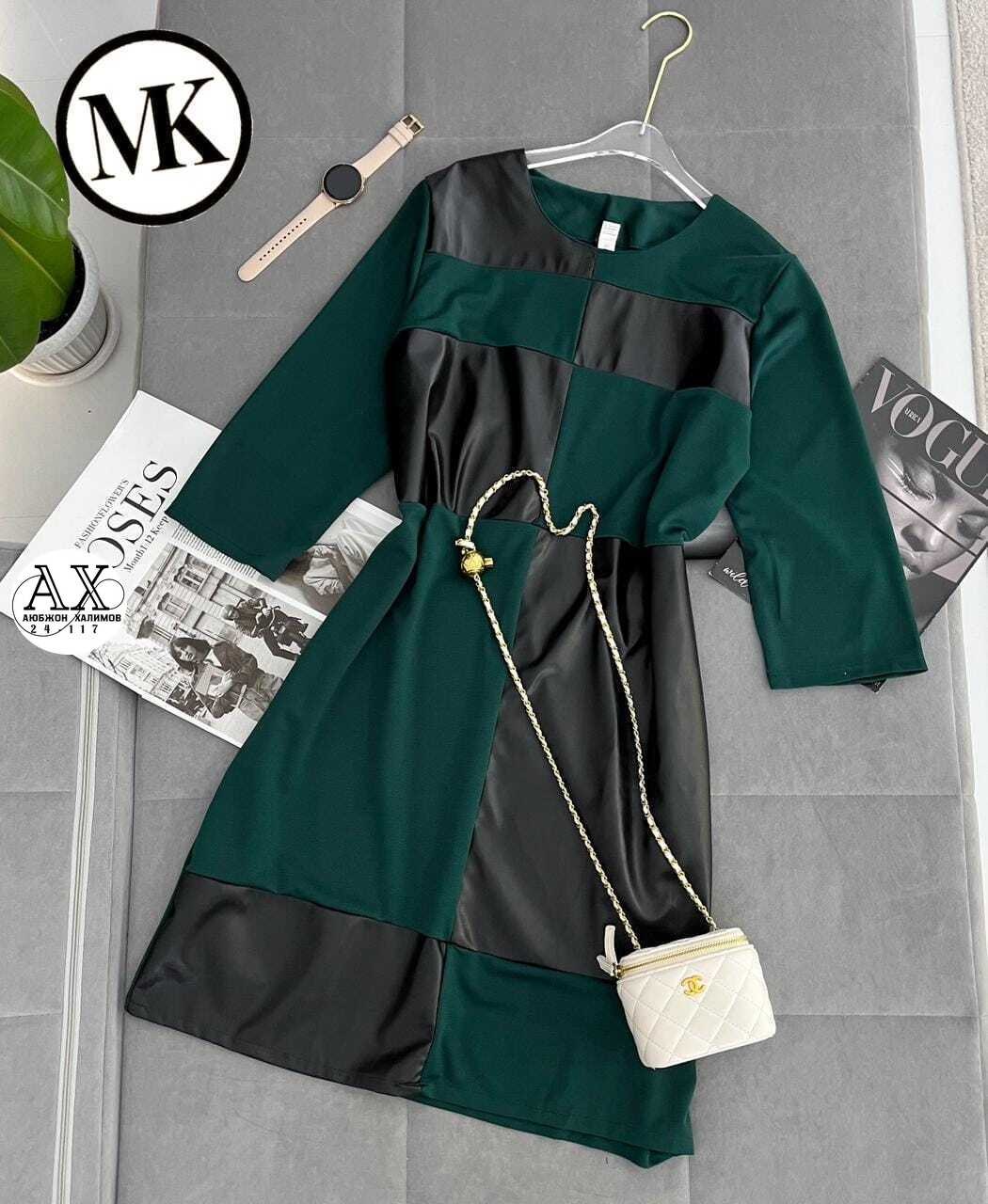 комбинированное платье,платье женская,платье стиль,платье,стильное платье
