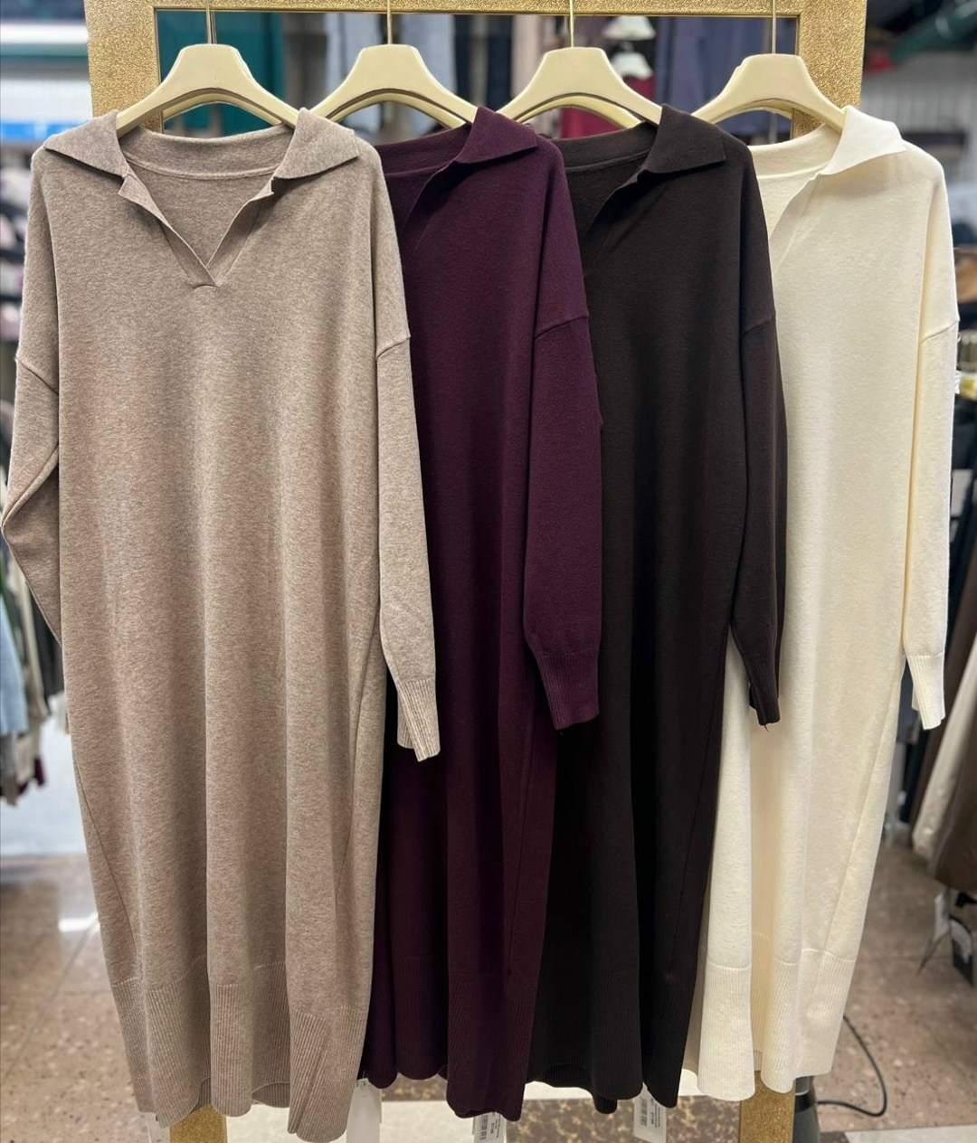 трикотажное платье,платье ким (шоколадный),длинное вязаное платье,вязаное платье,платье trendyol миди трикотажное, коричневый