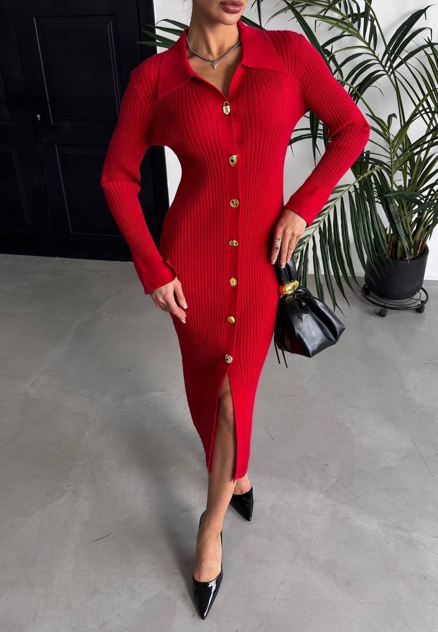 трикотажное платье,платье лапша теплое осеннее облегающее vittoria vicci,элегантное трикотажное платье миди,платье,вязаное платье