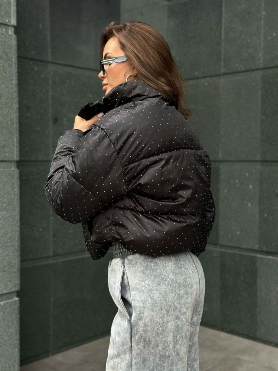 куртка женская,куртка демисезонная,куртка,куртка демисезонная черная со стразами arsstyle,куртка плащевка