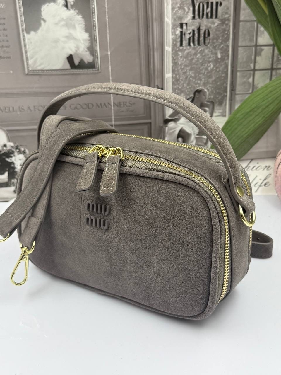 сумка,сумка женская,стильная сумочка,сумка женская miu miu,сумка замшевая miu miu