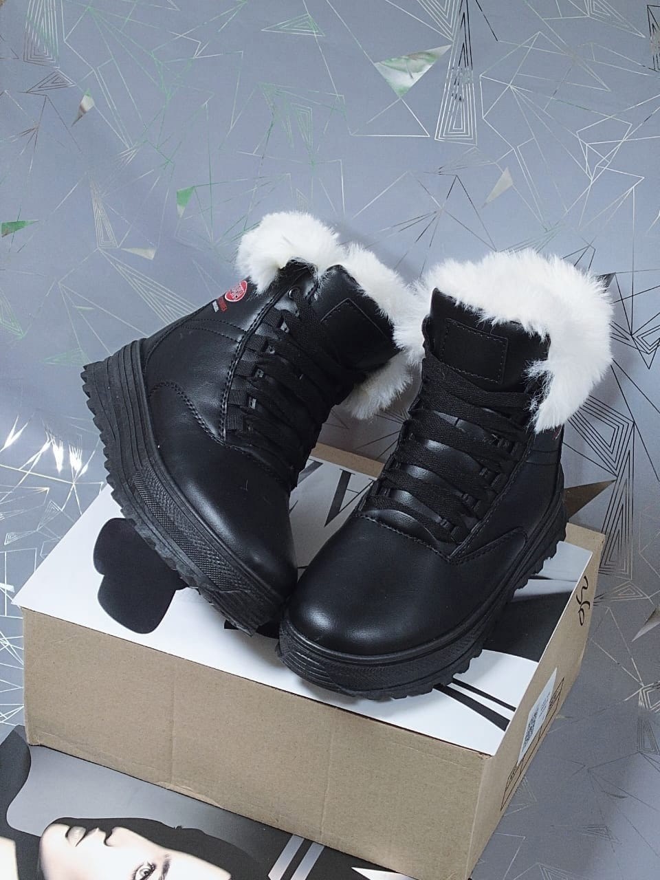 ,ботинки женские зимние,сапоги alexis на термо мехе для девочек на шнуровке 946.21k.240 vicco серый,зимняя , женская зимняя