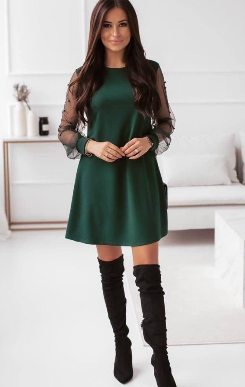 платье с длинным рукавом,платье красное нарядное женское,короткое платье,платье,платье женское