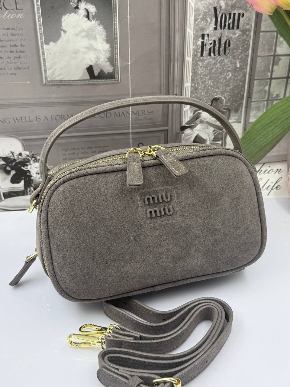 сумка,сумка женская,стильная сумочка,сумка женская miu miu,сумка замшевая miu miu