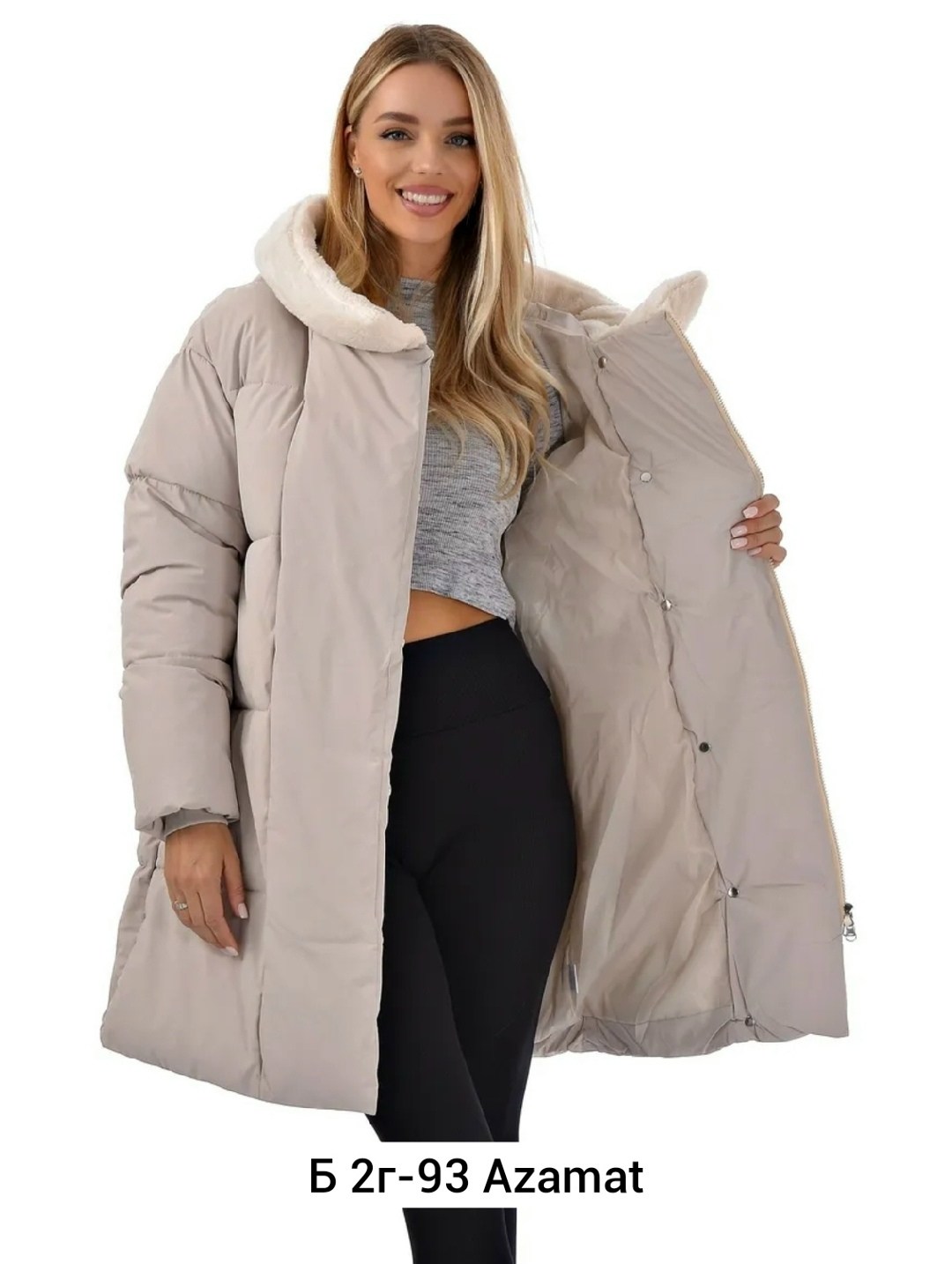 куртка зимняя удлиненная c капюшоном tulike,куртки зима,женская куртка,женская зимняя куртка,куртка