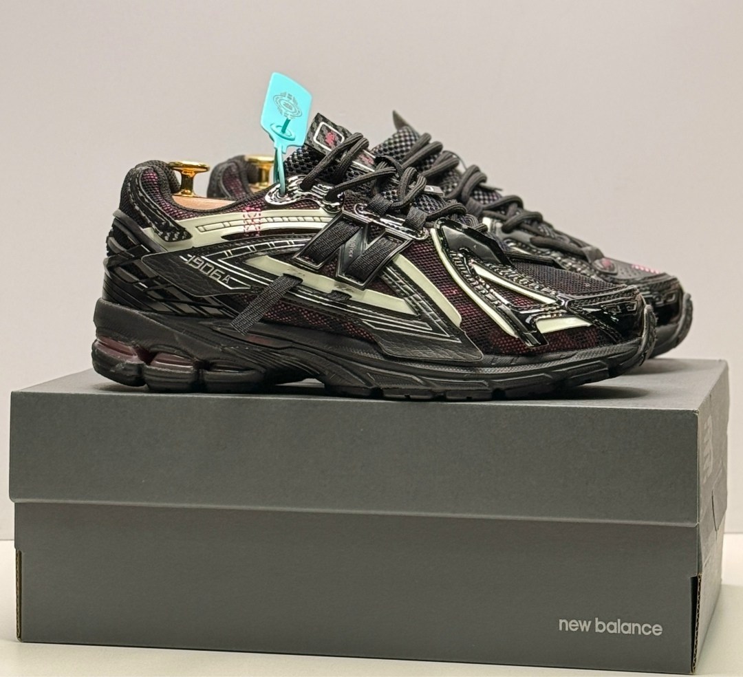 ,кроссовки new balance 1906a 'black dragon berry',кроссовки new balance 1906a,кроссовки,кроссовки new balance 1906a на шнуровке черный