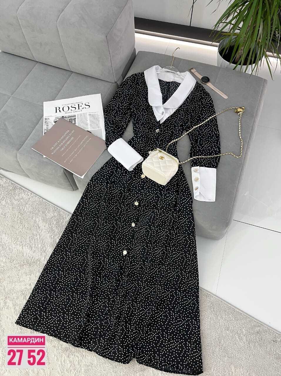 костюм с платьем женский,платье 👗,платье с воротником,женское платье,нарядное платье