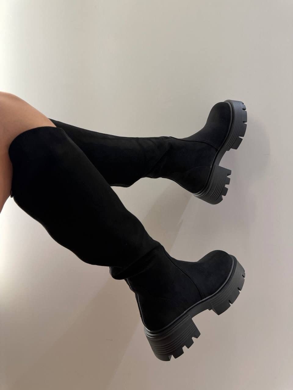 ,сапоги,демисезонные ботфорты,ботфорты замш,ботфорты