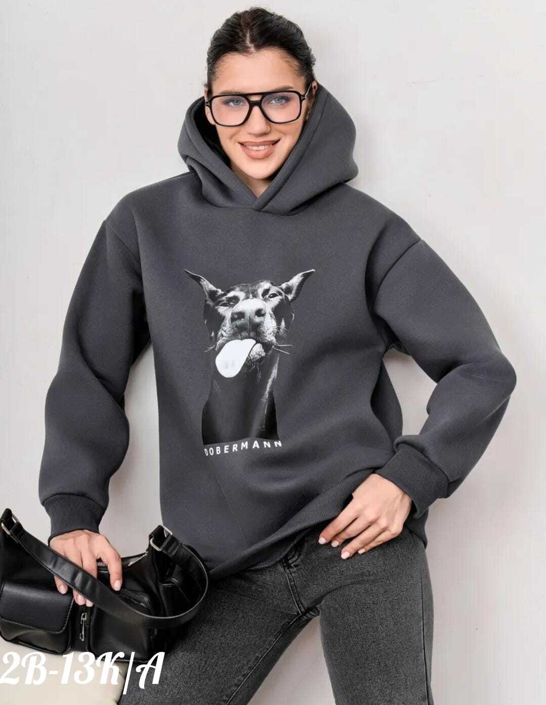 толстовка hoodievs woman-grey серый,толстовки худи,женское толстовка,толстовка с капюшоном,толстовка