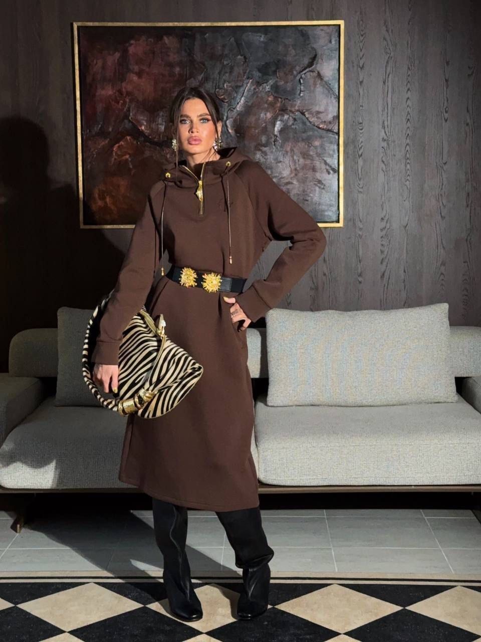 костюм двойка кашемир,стильное пальто,трикотажное платье,платье трикотажное с поясом emberens,осеннее пальто