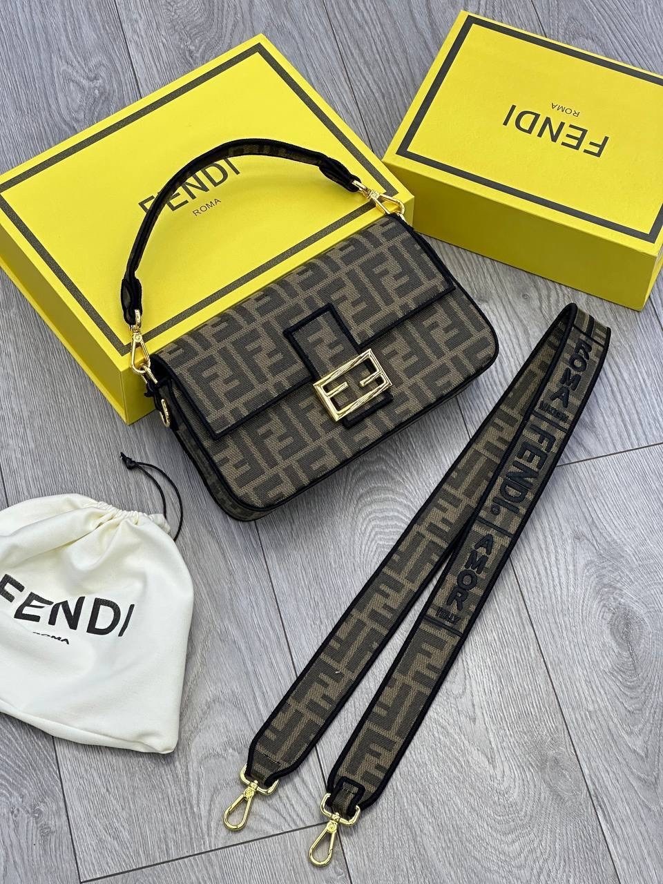 сумка fendi,женская сумка fendi,сумки фенди,fendi сумка на плечо,сумка fendi baguette