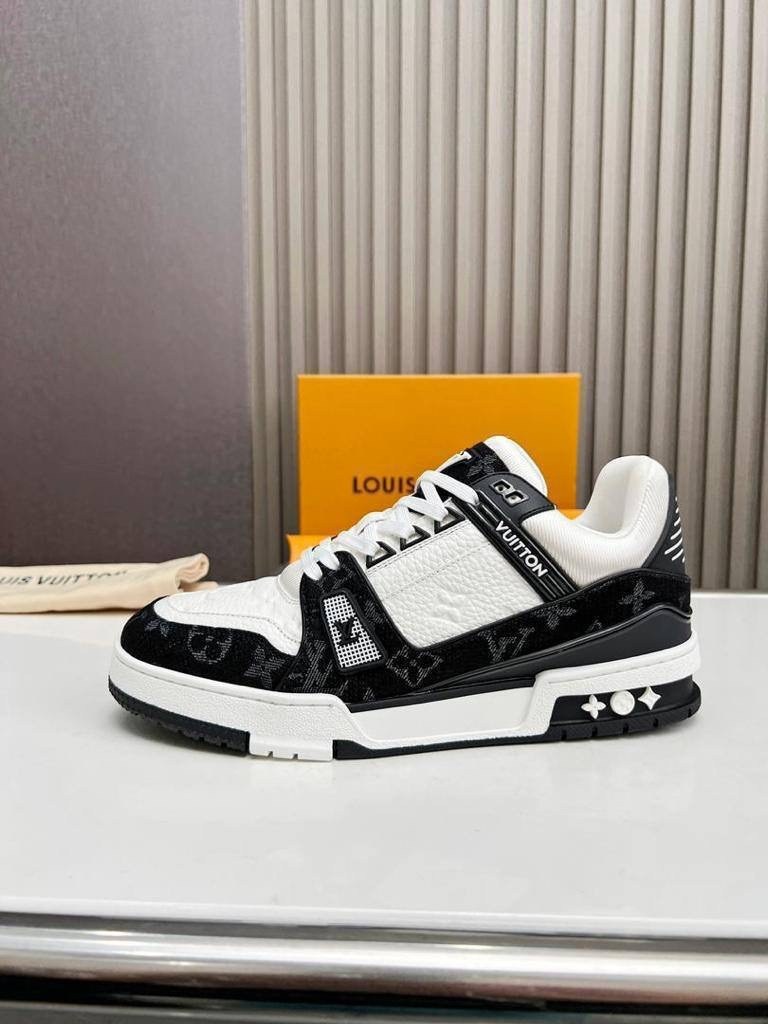 кроссовки louis vuitton мужские,louis vuitton кроссовки,кроссовки мужские louis vuitton lv 39-46,кеды louis vuitton,кожаные кроссовки louis vuitton trainer monogram - white / black
