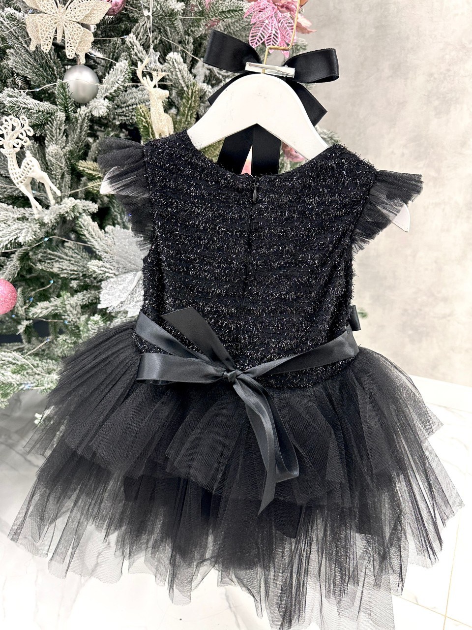 платье для девочки,платье детская,платье праздничное для девочек,пышное платье для девочки,черное платье для девочки