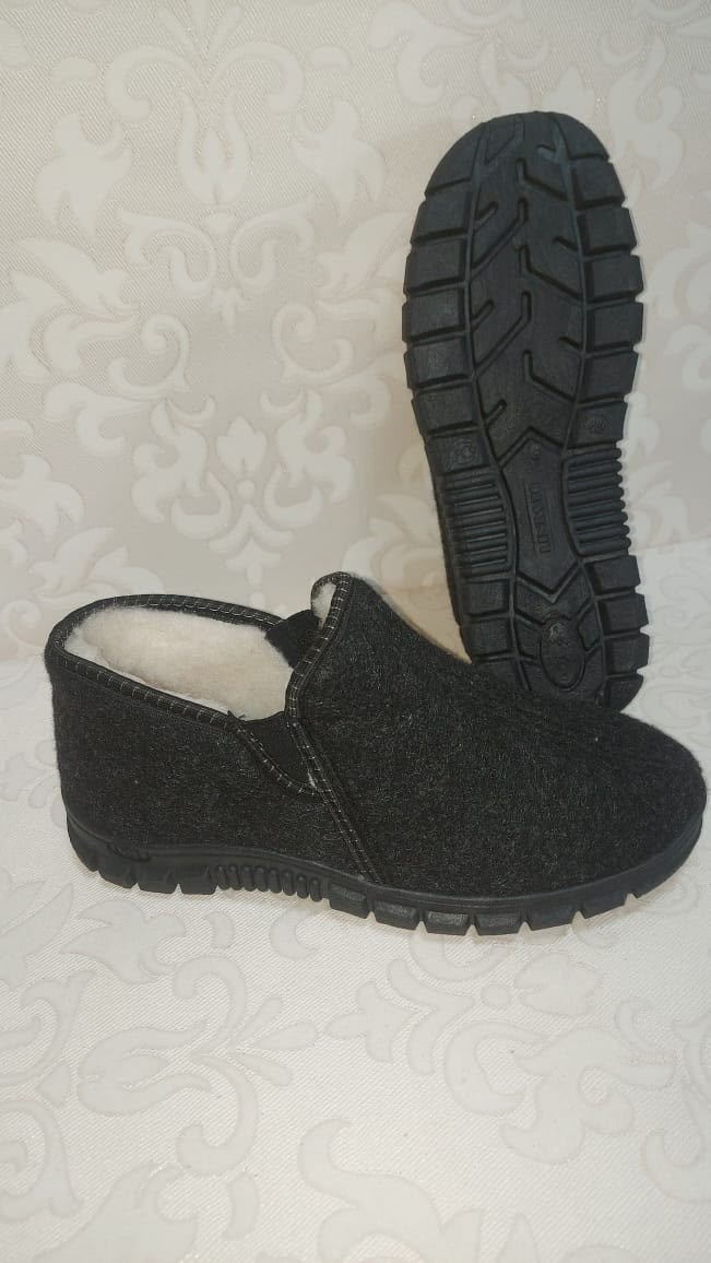 ,валеши мужские,тапки суконные (дедуши), войлок,войлочная