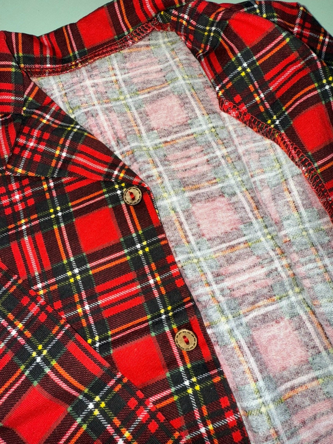 пижама в клетку,детская пижама клетка,комплект пижама,детская пижама в клетку красная,пижама детская в клетку брюки и рубашка рыжик