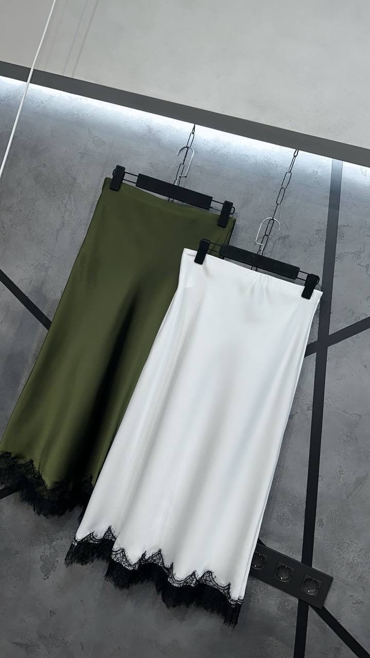 юбка атласная,юбка атласная кружево,юбка с кружевами,юбка,юбка миди