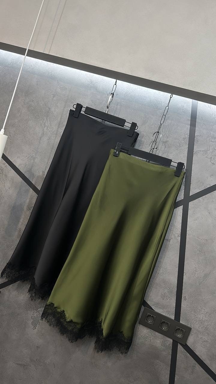 юбка атласная,юбка атласная кружево,юбка с кружевами,юбка,юбка миди