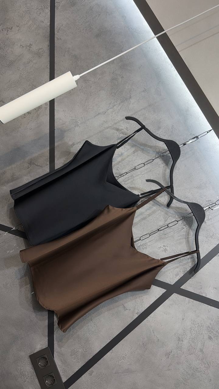 шелковый топ,атласный топ,топ в бельевом стиле,топ женский settes 16195 коричневый xs,атласное платье