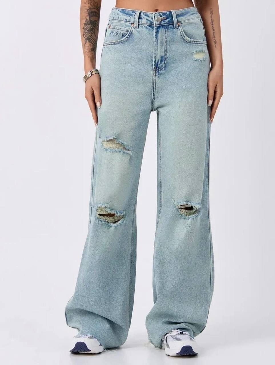 джинсы женские широкие,джинсы палаццо широкие,джинсы палаццо широкие с высокой посадкой,джинсы женские,джинсы палаццо женские 44-46