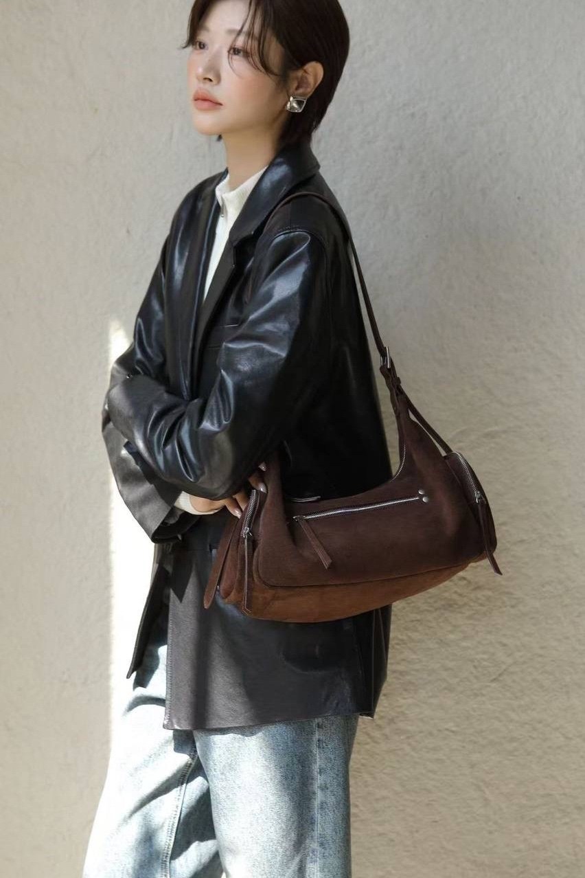 замшевая сумка,замшевая сумка женская,женская сумка,сумка замшевая коричневая,сумка хобо замшевая