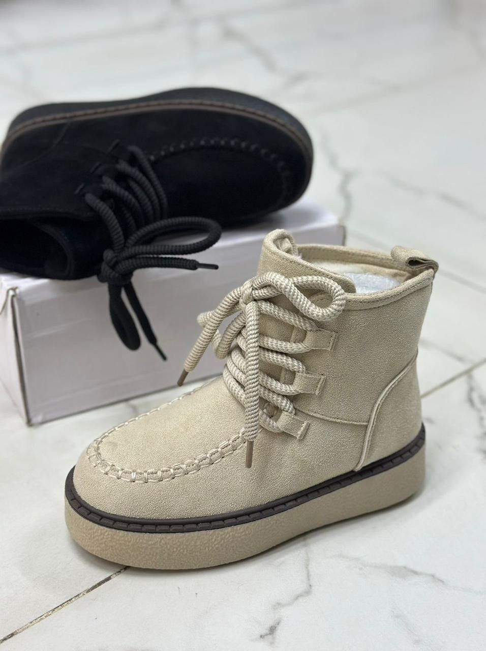 угги женские,угги ugg,зимние угги ugg tazzette с пушистым воротником,угги натуральный мех,угги