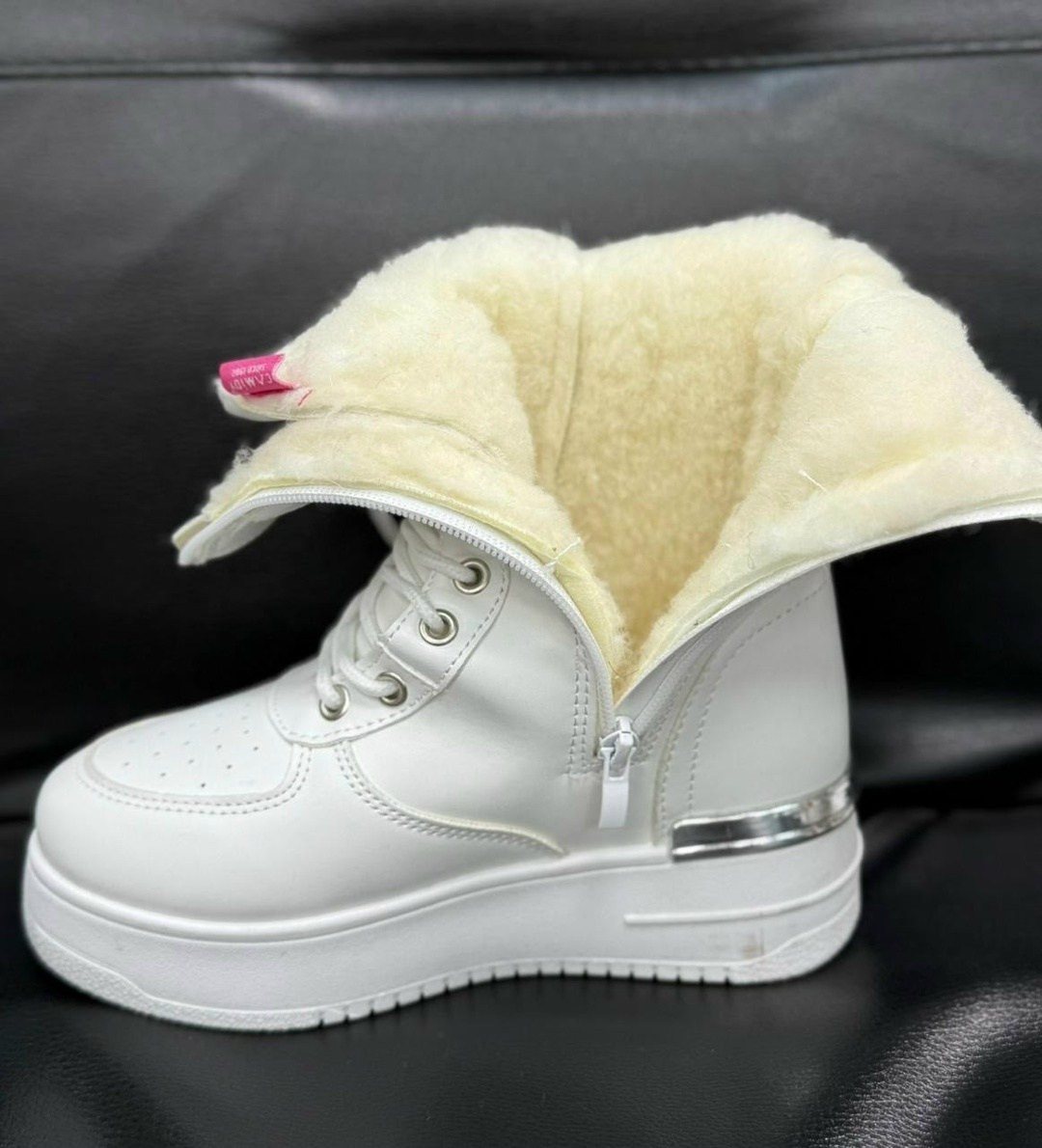 ,ботинки н26-2 белые,ботинки женские,зимняя женская , женская