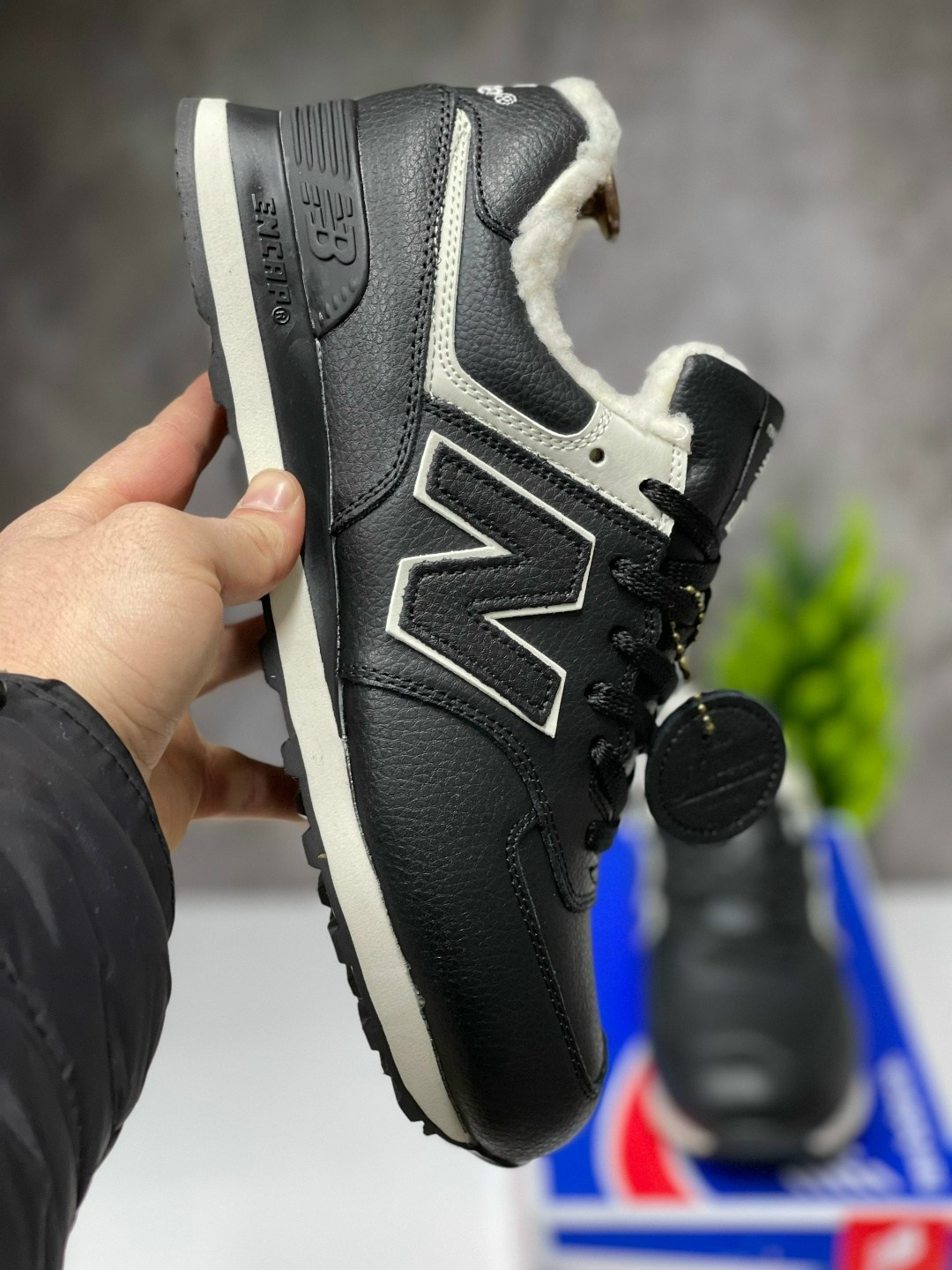 кроссовки мужские зимние new balance 574 black,кроссовки new balance 574 кожаные зимние,кроссовки new balance 574 зимние,кроссовки new balance 574 черные зимние,кроссовки new balance 574