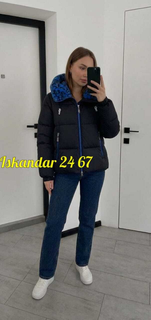 куртка-пуховик зимний с натуральным мехом perfect style,куртка moncler,женские пуховики,женская зимняя куртка,куртка пуховик