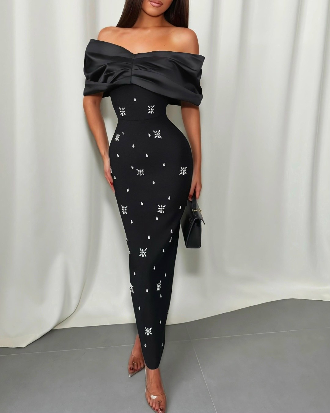 вечерние платья,женское вечернее платье,элегантное вечернее платье,платье,элегантное вечернее платье с открытыми плечами