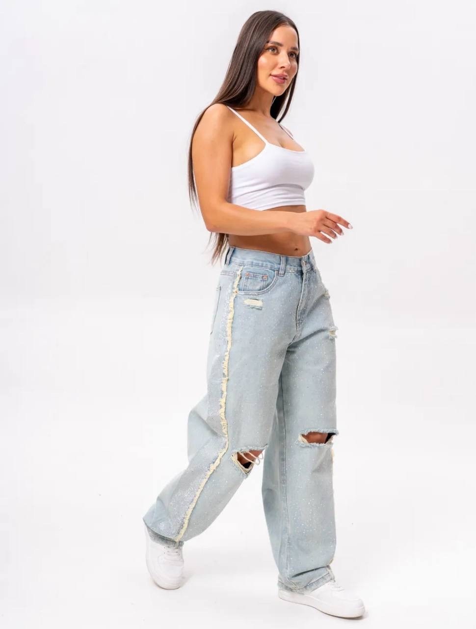 широкие джинсы y2k багги рваные stylers,женские джинсы,широкие джинсы,женские джинсы широкие,модные джинсы